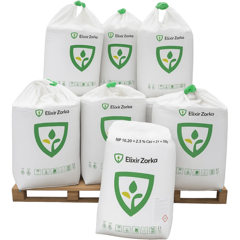 Мінеральне добриво Elixir Zorka NP 10:20 + 2.5% CaO + 27% SO₃